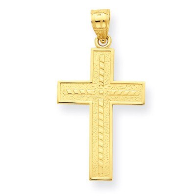 Cross Pendant 10k Gold 10C1101, MPN: 10C1101, 886774019642