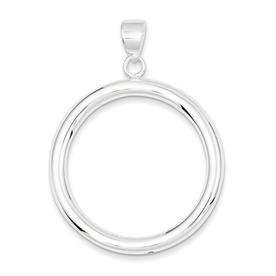 Circle Pendant Sterling Silver QP712, MPN: QP712, 723252354805