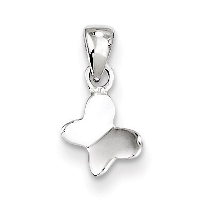 Butterfly Pendant Sterling Silver QC7897, MPN: QC7897, 883957397856
