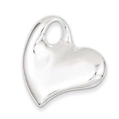Heart Pendant Sterling Silver QP690, MPN: QP690, 723252414219