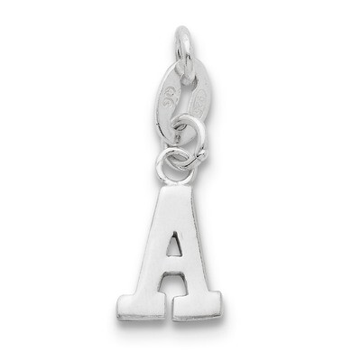 Initial A Pendant Sterling Silver QC6513A, MPN: QC6513A, 883957570891