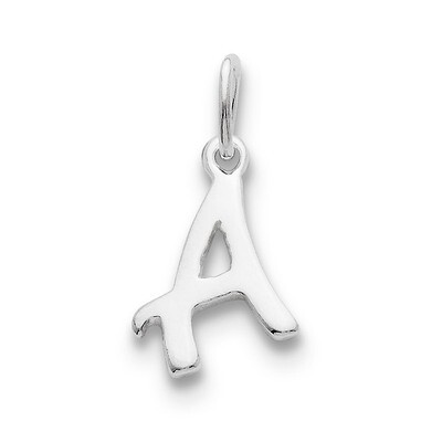 Initial A Pendant Sterling Silver QC6511A, MPN: QC6511A, 883957916194