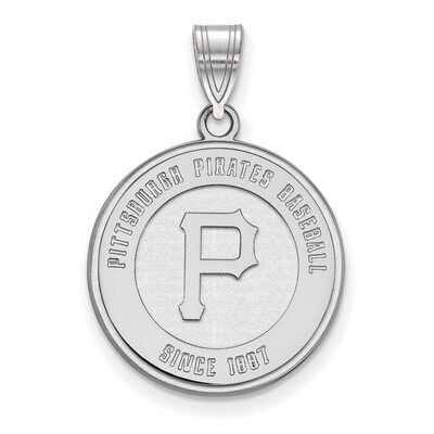 Pittsburgh Pirates Large Pendant Sterling Silver SS026PIR, MPN: SS026PIR, 886774629858
