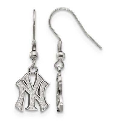 MLB New York Yankees Dangle Earrings Stainless Steel ST517YAN, MPN: ST517YAN, 191101222542