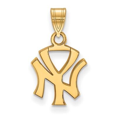 New York Yankees Small Pendant 10k Yellow Gold 1Y044YAN, MPN: 1Y044YAN, 886774817767