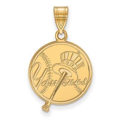 New York Yankees Large Pendant 10k Yellow Gold 1Y058YAN, MPN: 1Y058YAN, 886774820453