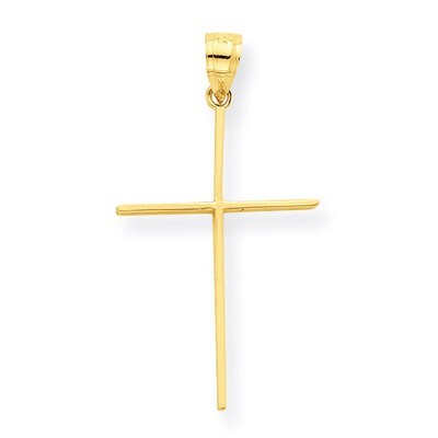 Cross Pendant 10k Gold 10C1107, MPN: 10C1107, 886774019703