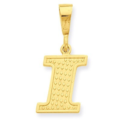 Initial I Charm 14k Gold C1449-I, MPN: C1449-I, 886774087726