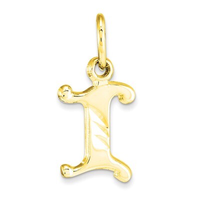 Initial I Charm 10k Gold 10C764I, MPN: 10C764I, 883957429946