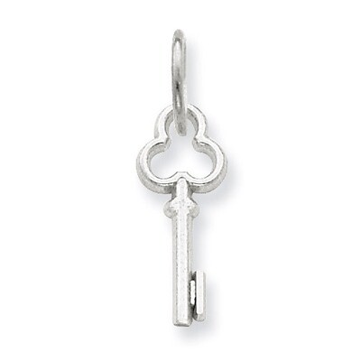 I Key Charm 14k White Gold K3434I, MPN: K3434I, 883957133287