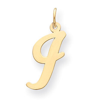 Initial I Charm 14k Gold Large Script  YC662I, MPN: YC662I, 886774137391