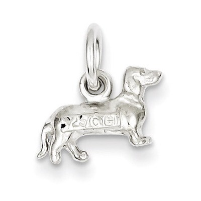 Dog Charm Sterling Silver QC924, MPN: QC924, 883957917962
