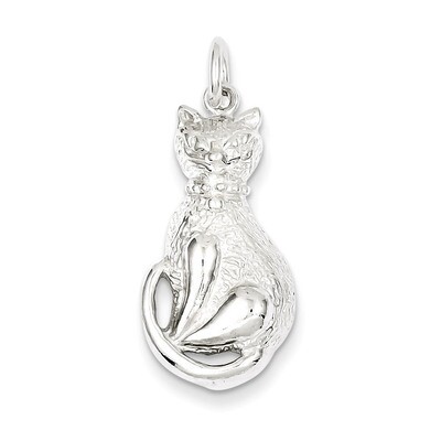 Cat Charm Sterling Silver QC928, MPN: QC928, 883957917993