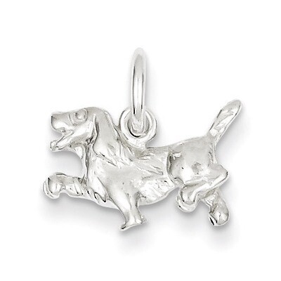 Dog Charm Sterling Silver QC923, MPN: QC923, 883957976877