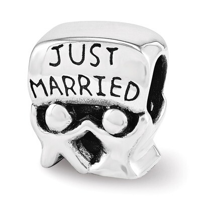 JuSaint Married Bead - Sterling Silver QRS3506, MPN: QRS3506, 191101195075
