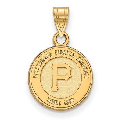 Pittsburgh Pirates Small Pendant 14k Yellow Gold 4Y025PIR, MPN: 4Y025PIR, 886774877419