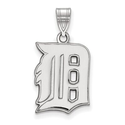 Detroit Tigers Large Pendant Sterling Silver SS004TIG, MPN: SS004TIG, 886774624334