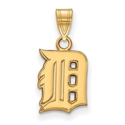 Detroit Tigers Small Pendant 14k Yellow Gold 4Y002TIG, MPN: 4Y002TIG, 886774859347