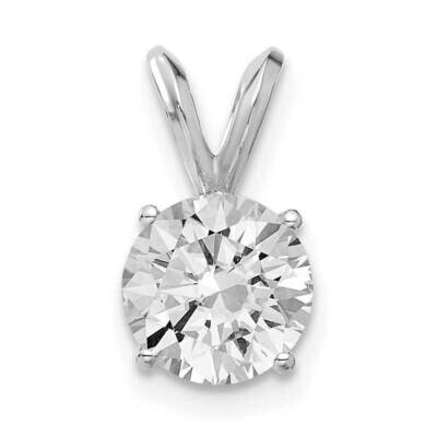 1.50ct.7.5mm Round G H I True Light Moissanite Solitaire Pendant 14k White Gold WG936-11PDMT, MPN: …