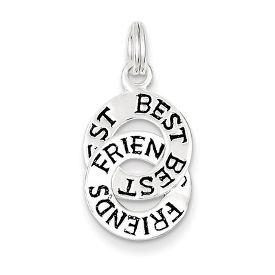 Best Friends Charm Sterling Silver QC6765, MPN: QC6765, 886774760636