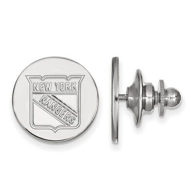 New York Rangers Lapel Pin Sterling Silver SS009RNG, MPN: SS009RNG, 886774745961