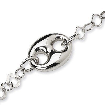 Fancy Necklace Sterling Silver QV368