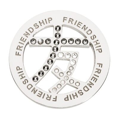 Nikki Lissoni Chinese Sign For Friendship Silver-plated 33mm Coin C1620SM, MPN: C1620SM, 8719075304…