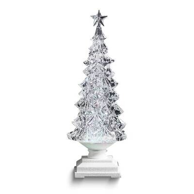 LED Lighted Swirled Snow Christmas Tree GM25646, MPN: GM25646, 89945782301