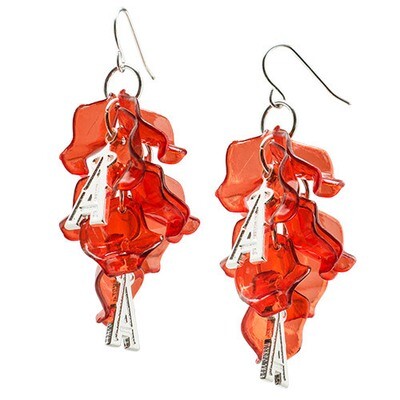 Los Angeles Angels Celebration Dangle Earrings ANG074ERD