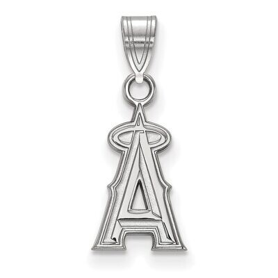 Los Angeles Angels Small Pendant 10k White Gold 1W002ANG, MPN: 1W002ANG, 886774767598