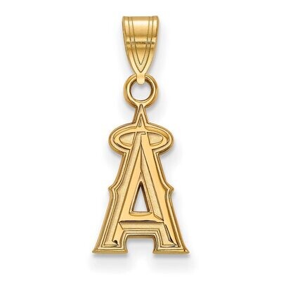 Los Angeles Angels Small Pendant 10k Yellow Gold 1Y002ANG, MPN: 1Y002ANG, 886774796611