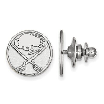Buffalo Sabres Lapel Pin 14k White Gold 4W009SAB, MPN: 4W009SAB, 886774737140