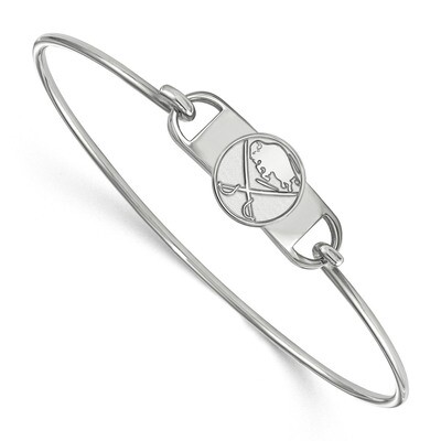 Buffalo Sabres Small Center Wire Bangle Sterling Silver SS022SAB-7, MPN: SS022SAB-7, 191101153624