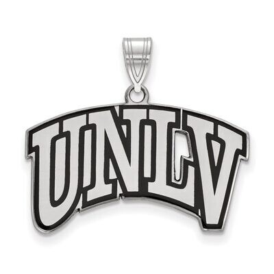 University of Nevada Las Vegas Large Enamel Pendant Sterling Silver SS010UNL, MPN: SS010UNL, 886774…