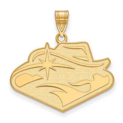 University of Nevada-Las Vegas Large Pendant Gold-plated Sterling Silver GP013UNL, MPN: GP013UNL, 1…