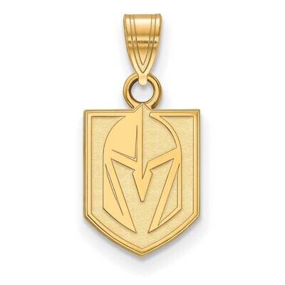 Vegas Golden Knights Small Pendant Gold-plated Sterling Silver GP002VGK, MPN: GP002VGK, 191101413438