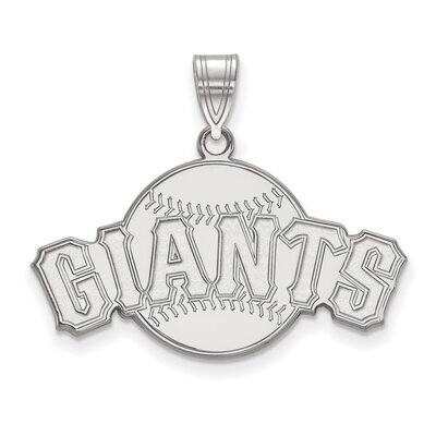 San Francisco Giants Large Pendant Sterling Silver SS048GIT, MPN: SS048GIT, 886774631042