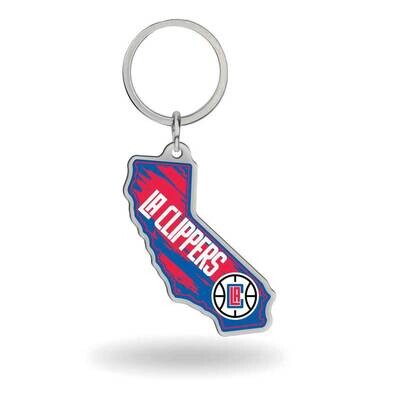 NBA LA Clippers-California State Shaped Key Ring GC8024, MPN: GC8024, 767345747211