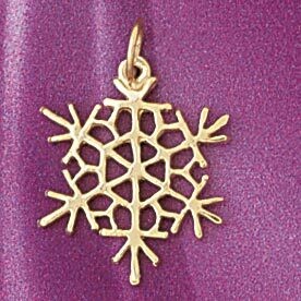 Dazzlers Jewelry Christmas Pendant Necklace Charm Bracelet in Yellow, White or Rose Gold 5537, MPN:…