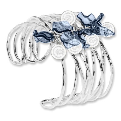 Chicago Cubs Logoart Celebration Cuff Bracelet CUB074BR