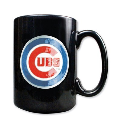 Chicago Cubs 15oz Black Ceramic Mug GC784, MPN: GC784, 89006567762