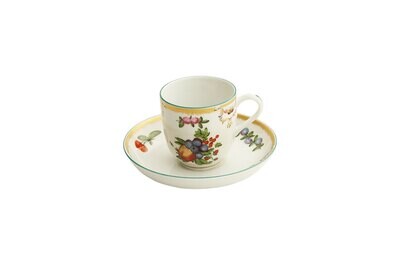 Mottahedeh Duke of Gloucester Demitasse Cup &amp; Saucer CW1495, MPN: CW1495,