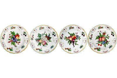 Mottahedeh Duke of Gloucester Dinner Plate Set of 4 CW1440, MPN: CW1440,