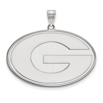 University of Georgia x-Large Pendant 10k White Gold 1W005UGA, MPN: 1W005UGA, 886774773971