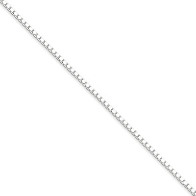 24 Inch 2mm Box Chain Sterling Silver QBX040-24, MPN: QBX040-24, 883957904139