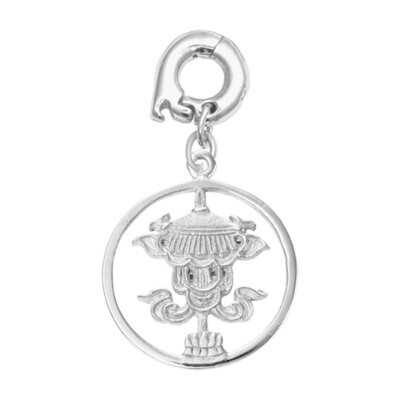 Nikki Lissoni Precious Umbrella Charm Silver-Plated 20mm D1187SM, MPN: D1187SM, 8718819239680