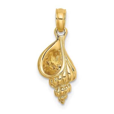 Mini Precious Wentletrap Shell Charm 14k Gold 3-D K8161, MPN: K8161, 637218076901