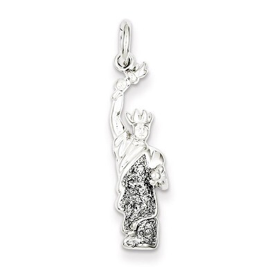 Statue of Liberty Charm Sterling Silver Enameled QC3857, MPN: QC3857, 191101460906
