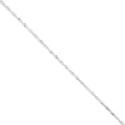 9 Inch 9 Chain Sterling Silver QG2134-9, MPN: QG2134-9, 883957948461