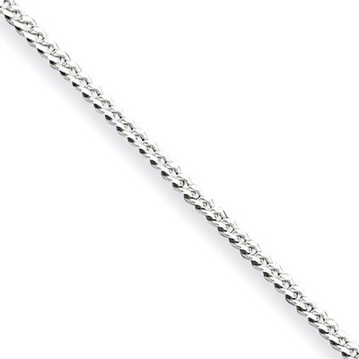 9 Inch 1.75mm Curb Chain Sterling Silver QCB050-9, MPN: QCB050-9, 883957918655